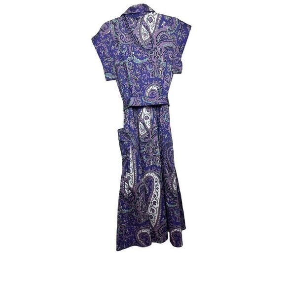 Julia Amory Betty Dress in Beach Paisley NWT Sz. L - Picture 11 of 11